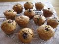 Meggyes-gesztenys muffin
